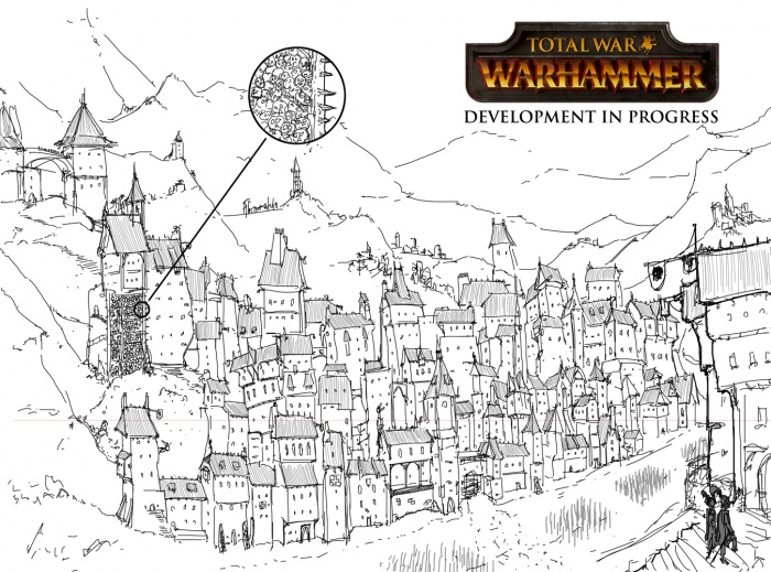 Total War: WARHAMMER - архитектурный блог. Империя Сигмара